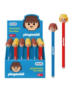 BOLIGRAFO BORRABLE DOHE PLAYMOBIL EXPOSITOR 24UD