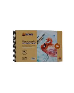 BLOC ACUARELA MICHEL WATERCOLOR STUDENT-PRO A5 300G 20H