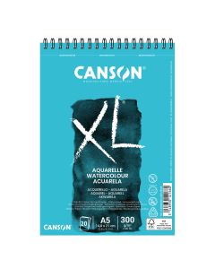 BLOC ACUARELA CANSON XL ESPIRAL MICROPERFORADO A5 300G 20H