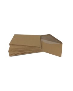 SOBRE MICHEL RECICLADO RUSTICO 9500 11X22 140G KRAFT PAQUETE 25UD