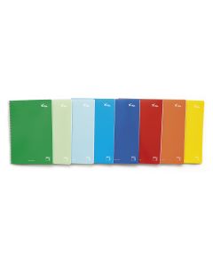 BLOC XTRA TAPA DURA FOLIO 60G 80H PAUTA 2,5 SURTIDO PAQUETE 5UD