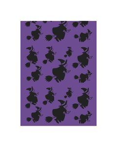 BOLSA BASURA FIXO KIDS DISFRACES HALLOWEEN BRUJAS 65X90 PAQUETE 5UD