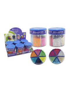 ESCARCHA BISMARK BOTE 6 COLORES 60G