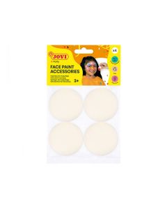 ESPONJAS MAQUILLAJE JOVI FACE PAINT BOLSA 4UD