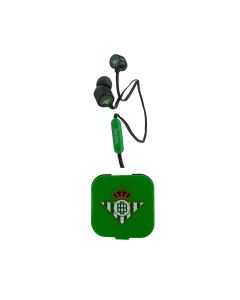 AURICULAR BOTON SEVA CON CAJA REAL BETIS