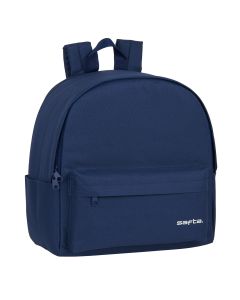 MOCHILA PC SAFTA AZUL NAVY 40X31CM