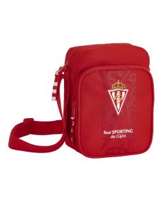 BANDOLERA SAFTA REAL SPORTING DE GIJON CORPORATIVA 22X16CM