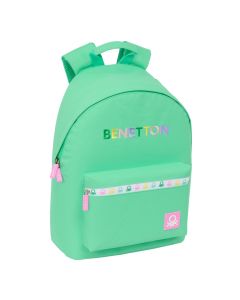 MOCHILA PC SAFTA BENETTON MINT 41X31CM