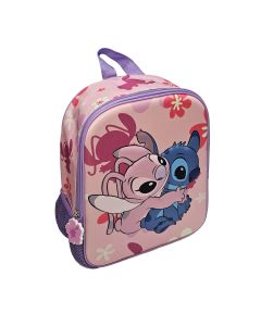 MOCHILA MANENTI 3D STITCH IBISCUS GIRL 29X24CM