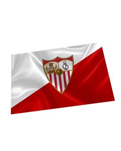 BANDERA SEVILLA F.C. BICOLOR 100X150CM