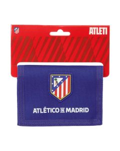 BILLETERA SAFTA CON CABECERA ATCO. DE MADRID 9X12CM