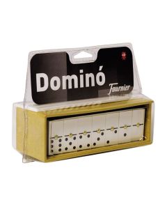Imagen de dominó Fournier Junior con su estuche de plástico. A la venta en Novedades Marlu.