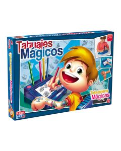 JUEGO FALOMIR TATUAJES MAGICOS AZUL +6 AÑOS
