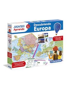 Imagen de juego clementoni aprendo descubriendo Europa para niños de 6 años