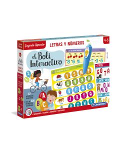 Imagen de juego clementoni boli interactivo letras y números para niños de 4 años