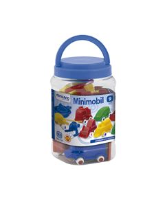 JUEGO MINILAND VEHICULOS 9 PIEZAS MINIMOBIL +18 MESES 9CM