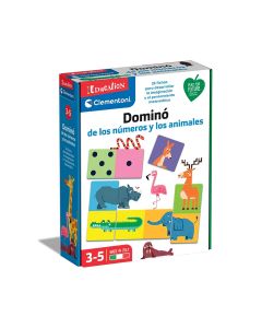 Imagen de juego clementoni dominó los animales para niños de 4 años