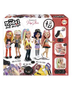 JUEGO EDUCA MY MODEL DOLL DESIGN POP STAR +6 AÑOS