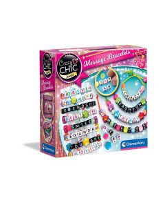 JUEGO CLEMENTONI CRAZY CHIC PULSERAS CON MENSAJE +7 AÑOS