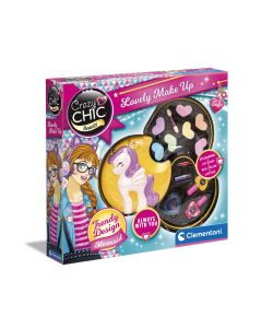 JUEGO CLEMENTONI CRAZY CHIC NECESER MAQUILLAJE UNICORNIO +6 AÑOS