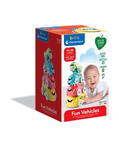 JUEGO CLEMENTONI BABY COCHES APILABLES +10 MESES