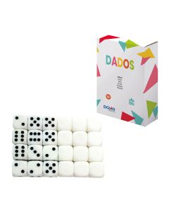 JUEGO DOHE DADOS 24 PIEZAS +3 AÑOS