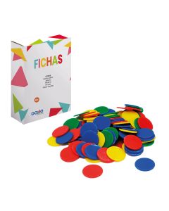 JUEGO DOHE FICHAS 26X4 COLORES +6 AÑOS