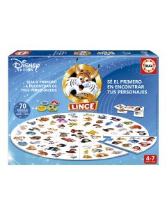 JUEGO EDUCA LINCE 70 PERSONAJES DISNEY +4 AÑOS