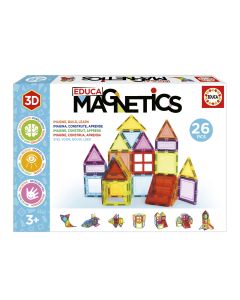 JUEGO EDUCA MAGNETICS 26 PIEZAS +3 AÑOS