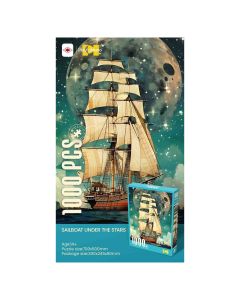 PUZZLE 1000P ALEX BOG BARCO PIRATA +14 AÑOS
