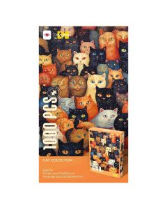 PUZZLE 1000P ALEX BOG CATS +14 AÑOS