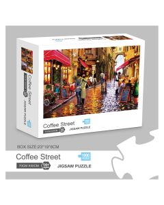 PUZZLE 1000P ALEX BOG COFEE STREET +14 AÑOS