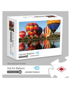 PUZZLE 1000P ALEX BOG AIR BALLOON SOBRE EL AGUA +14 AÑOS
