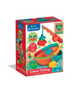 JUEGO CLEMENTONI BABY PESCA, JUEGA Y APRENDE +12 MESES
