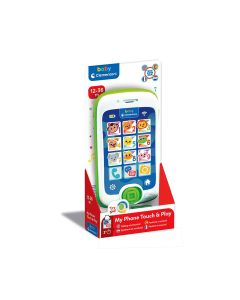 JUEGO CLEMENTONI BABY SMARTPHONE TOCA Y JUEGA +12 MESES