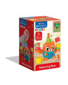 JUEGO CLEMENTONI BABY OSITO BALANZA MONTESSORI +18 MESES