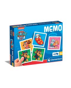 Imagen de juego clementoni memo pocket patrulla canina para niños de 4 años