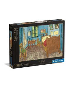 PUZZLE 1000P CLEMENTONI MUSEUM VAN GOGH, DORMITORIO EN ARLES +14 AÑOS