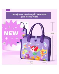 Imagen de maleta didáctica Montessori girl de Alex Bog para niños de 2 años